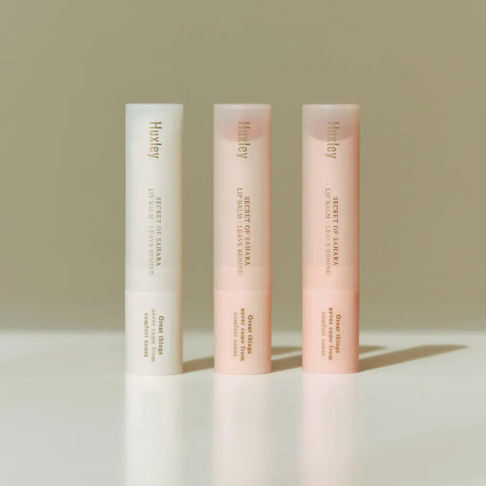 [HUXLEY] Lip Balm ; Leave Behind – 6 colors / 3g - SFOILER