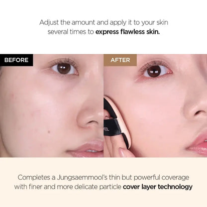 [JUNGSAEMMOOL] Skin Nuder Cover Layer Cushion Refill Set - 5 colors - SFOILER