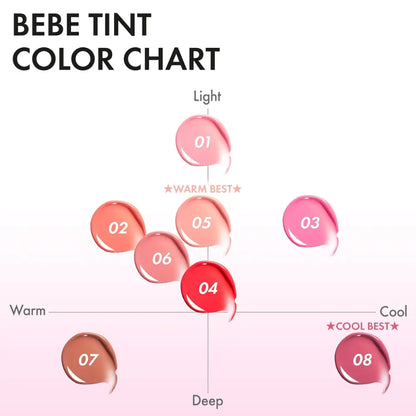 [AMUSE] Bebe Tint – 10 colors / 3.8g - SFOILER