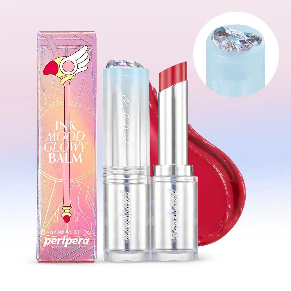 [PERIPERA] Ink Mood Glowy Balm Cardcaptor Cherry Edition - 3 colors / 3g - SFOILER