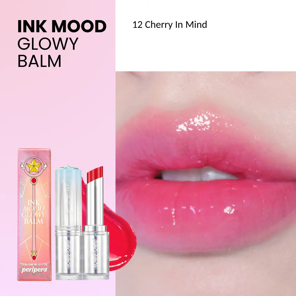 [PERIPERA] Ink Mood Glowy Balm Cardcaptor Cherry Edition - 3 colors / 3g - SFOILER