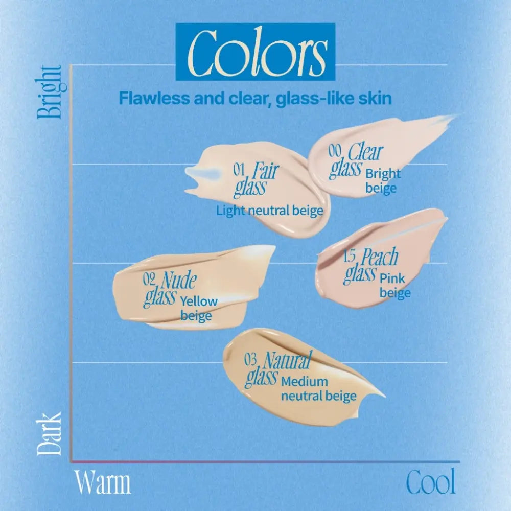 [FWEE] Cushion Glass Natural Refill – 5 colors / 13g