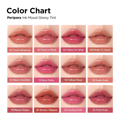 [PERIPERA] Ink Mood Glowy Tint  18 colors / 4g - SFOILER