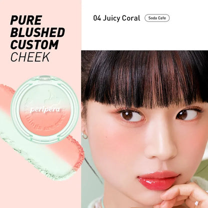 [PERIPERA] Pure Blushed Custom Cheek Cardcaptor Cherry Edition  5 colors / 4.2g - SFOILER