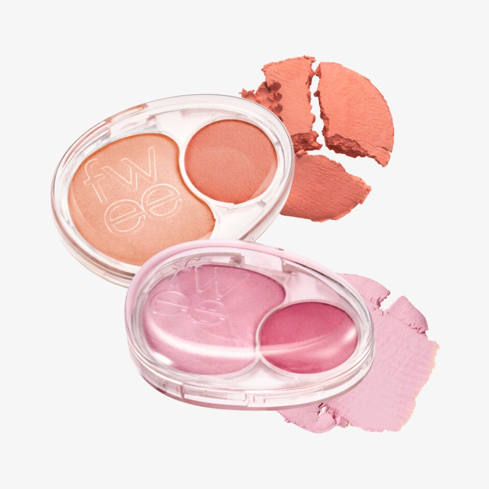 [FWEE] Mellow Dual Blusher – 12 colors / 7.2g - SFOILER