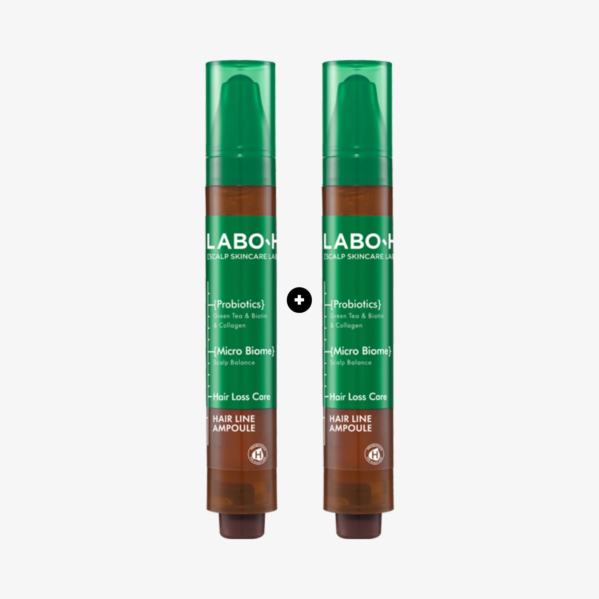 [LABO-H] Scalp Strengthening Clinic Hair Line Ampoule Hair Loss Care Twin Pack - 15ml x 2