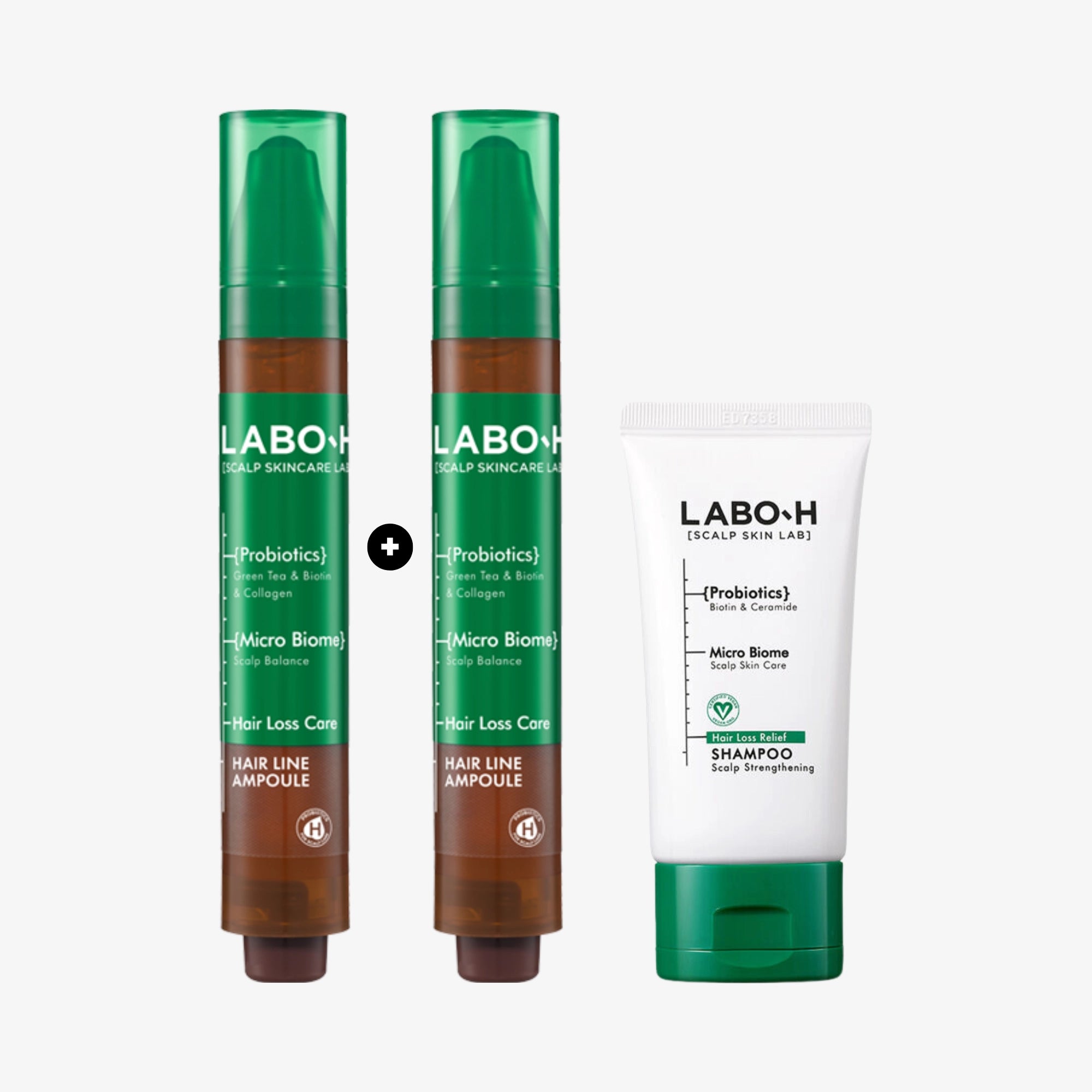 [LABO-H] Scalp Strengthening Clinic Hair Line Ampoule Hair Loss Care Special Set - 15ml - SFOILER