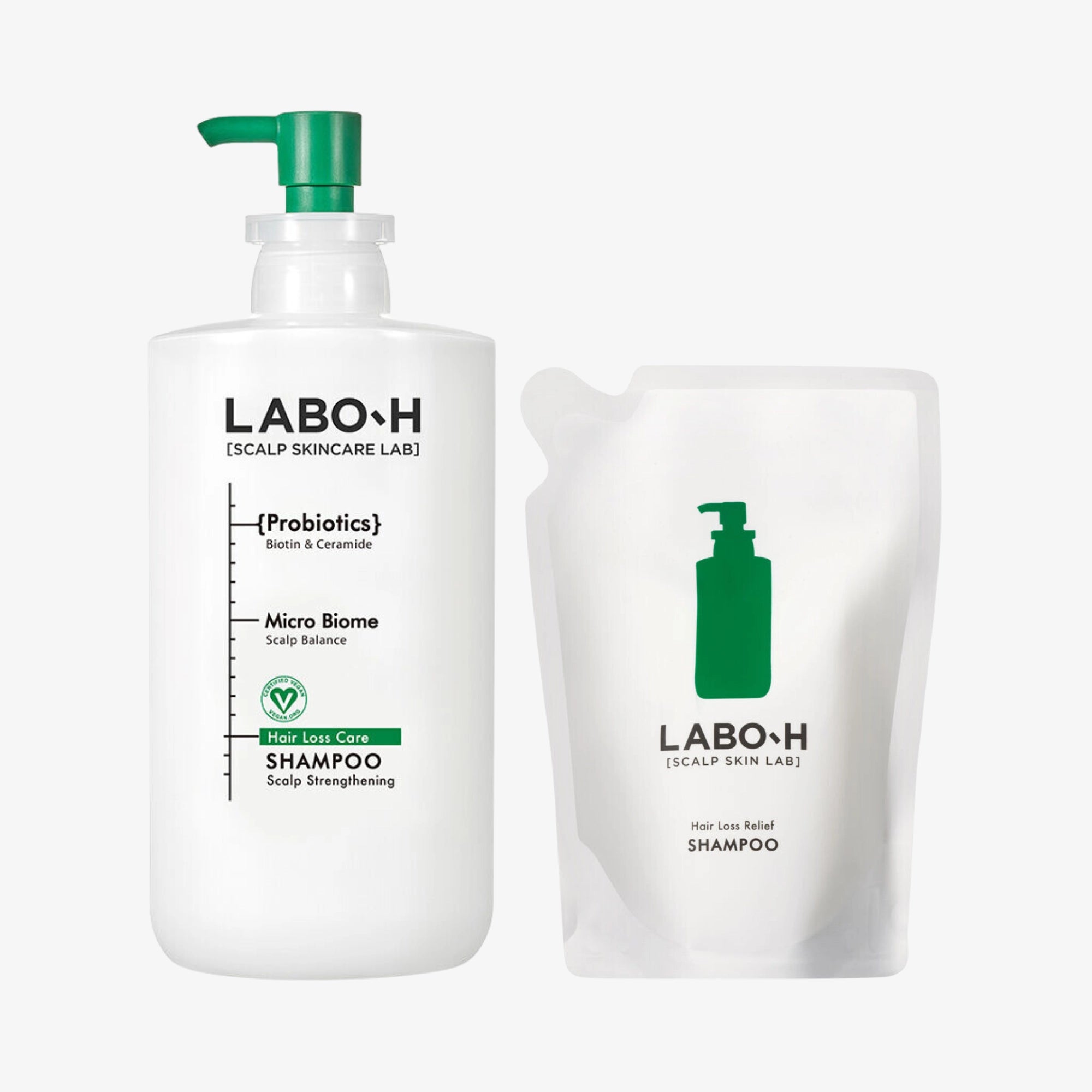 [LABO-H] Scalp Strengthening Shampoo Hair Loss Care Special Set - 750ml - SFOILER