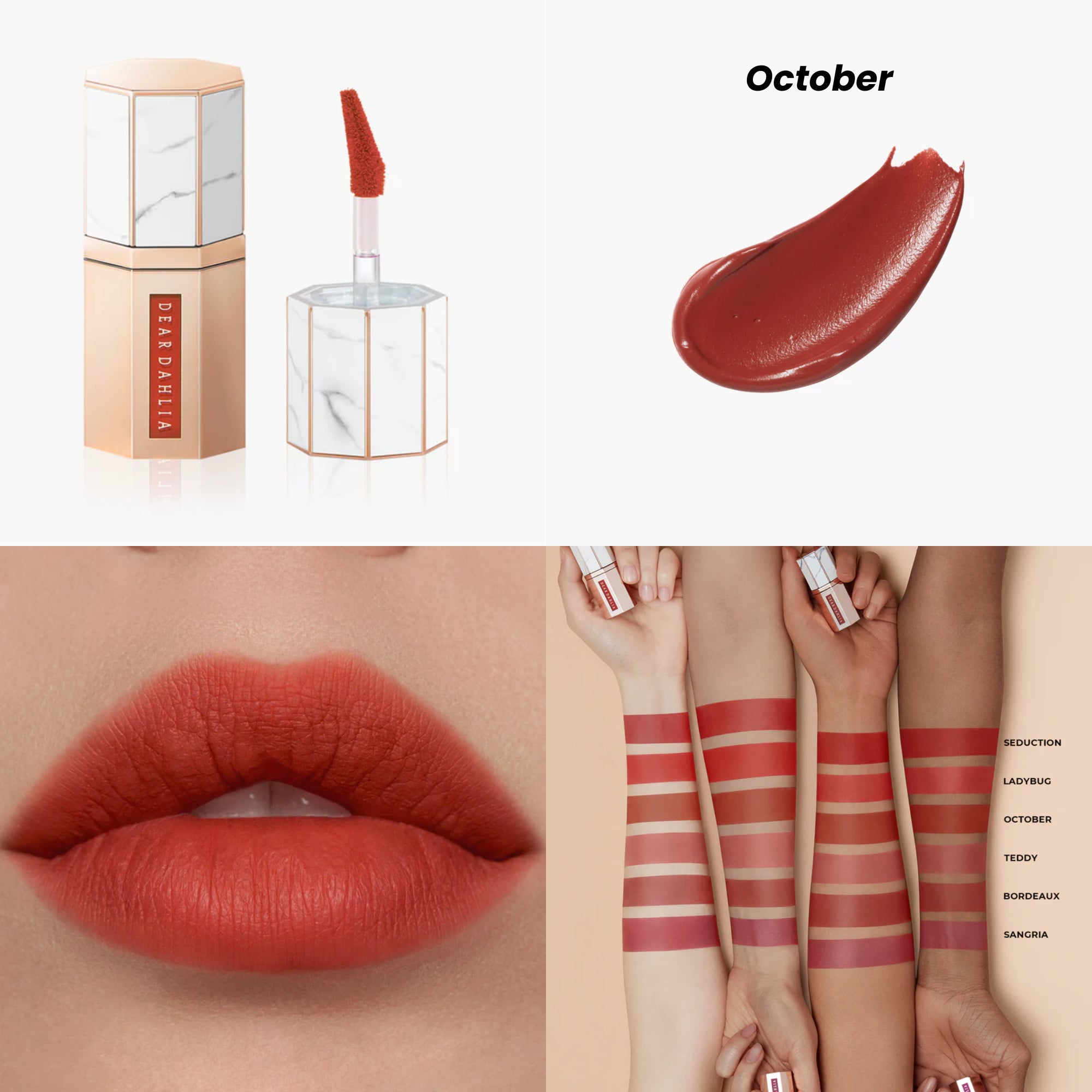[DEAR DAHLIA] Paradise Dream Velvet Lip Mousse – 15 colors / 6.5ml