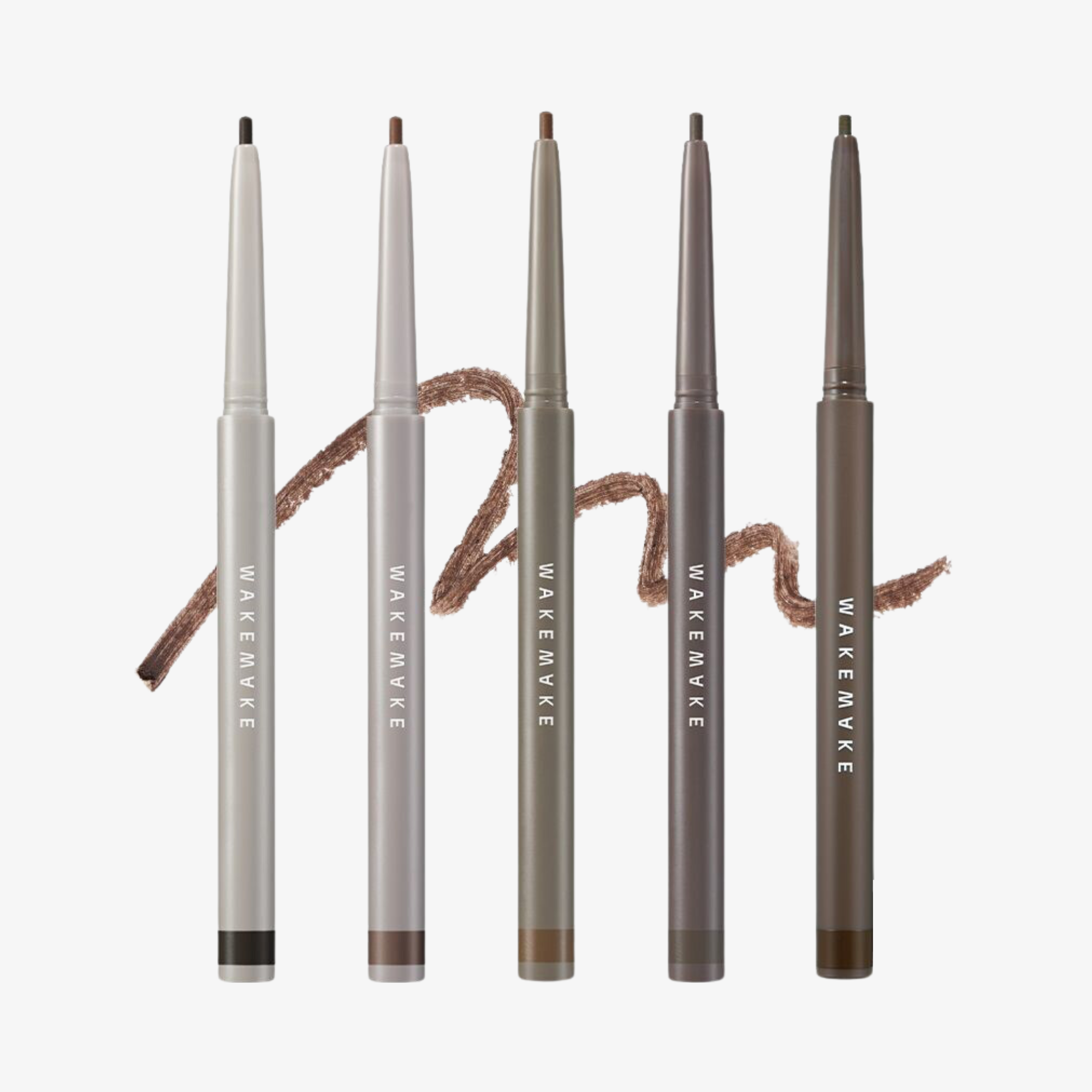[WAKEMAKE] Lápiz delineador de ceniza real – 5 colores / 0,14 g
