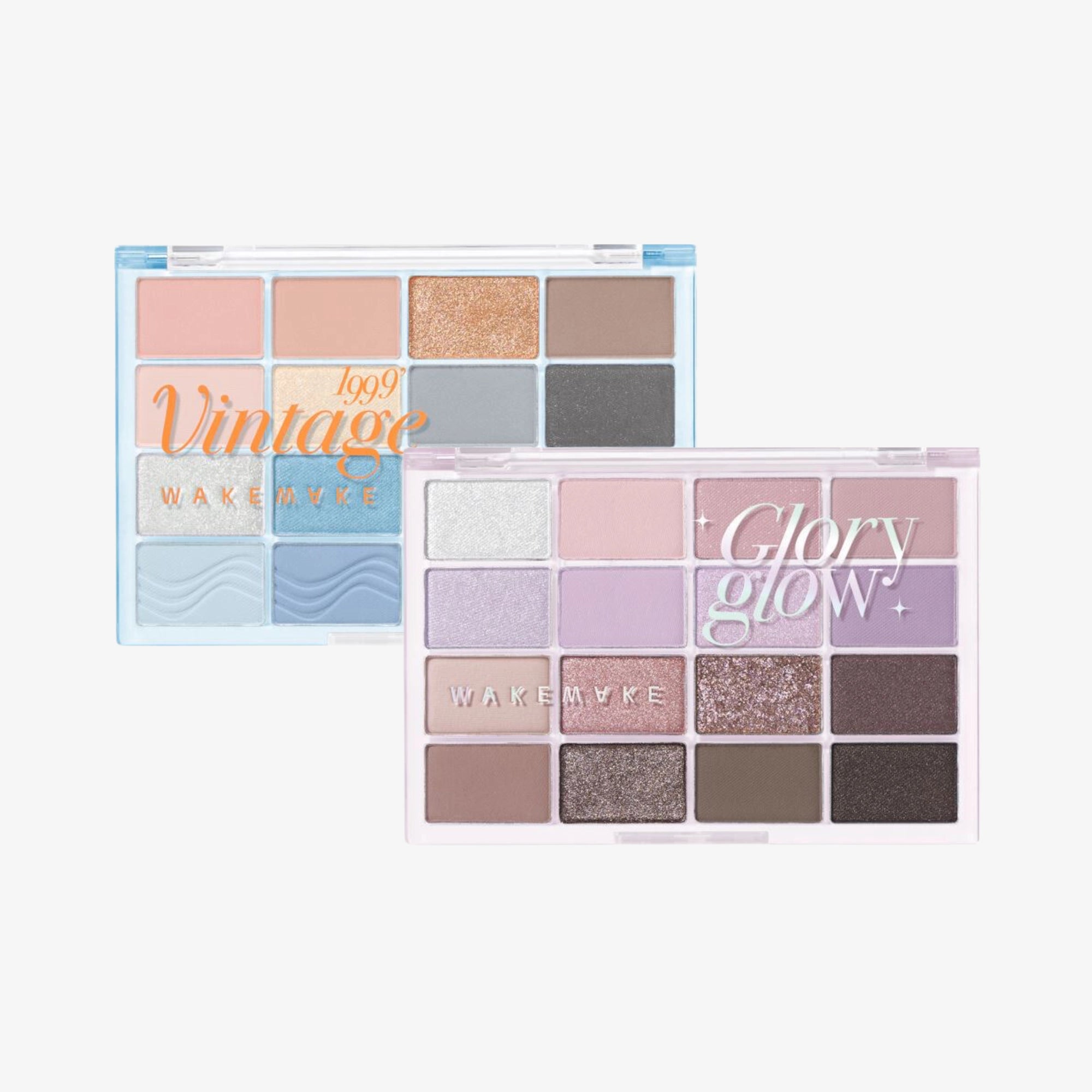 [WAKEMAKE] Paleta de sombras de ojos con efecto difuminado suave: 15 colores