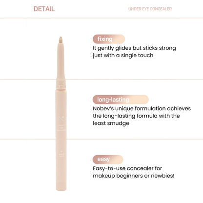 [NOBEV] Under Eye Concealer – 2 colors / 0.4g - SFOILER