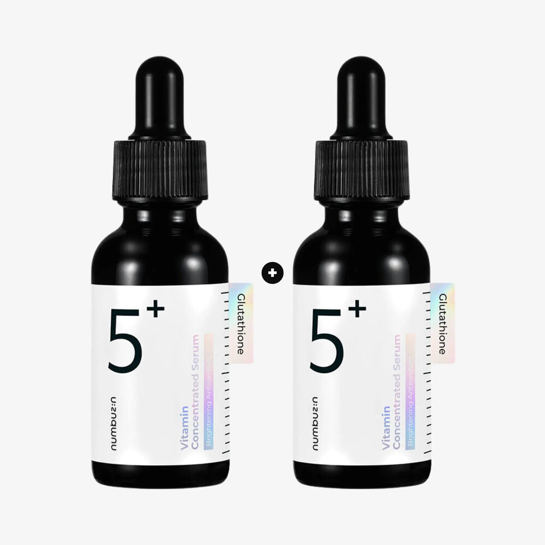 [NUMBUZIN] No.5+ Glutathione Vitamin Concentrated Serum Twin Pack - 30ml x 2 - SFOILER