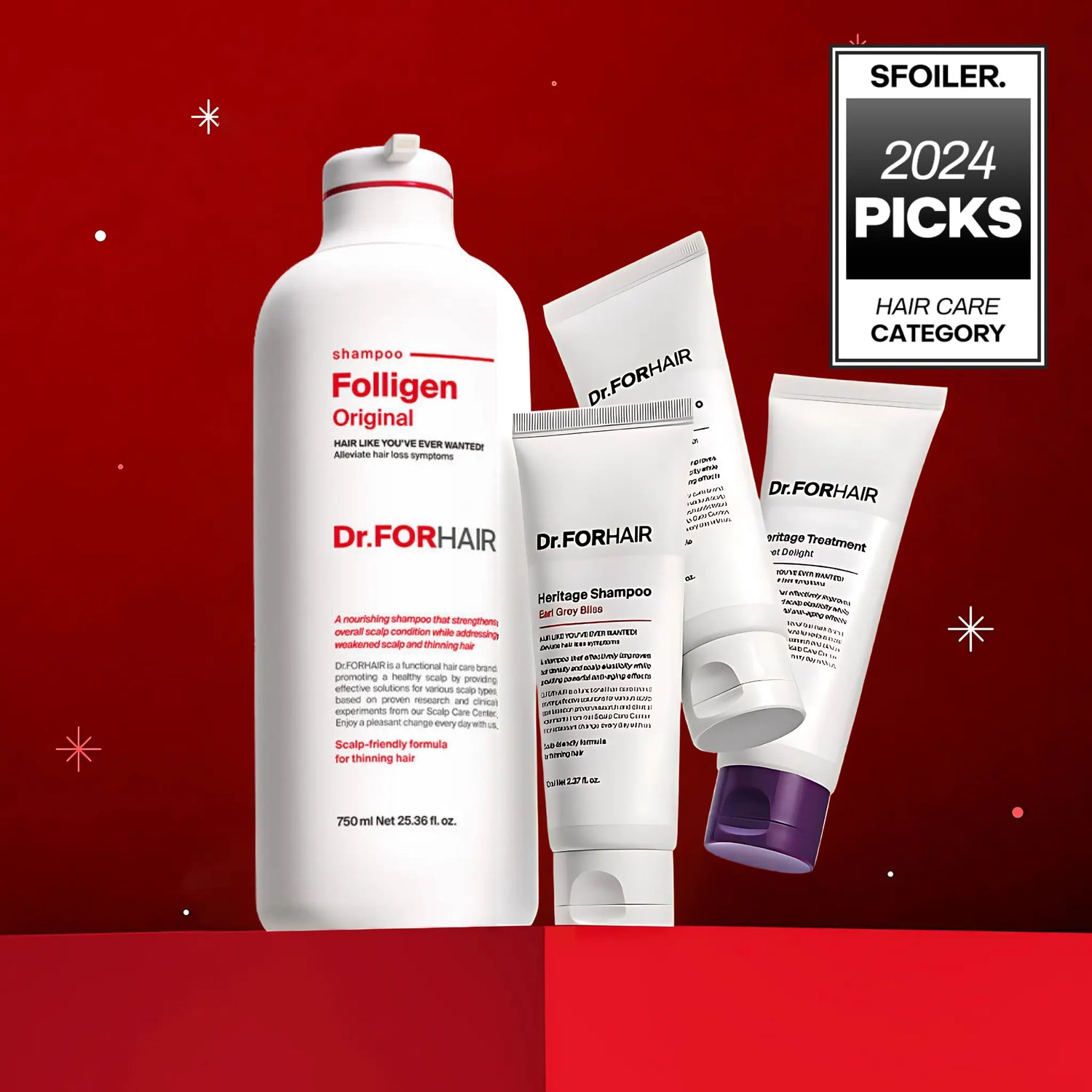 [DR.FORHAIR] Folligen Silk Shampoo Holiday Edition - SFOILER