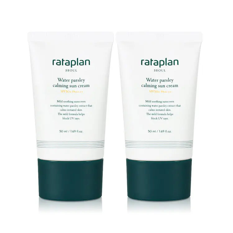 [RATAPLAN] Water Parsley Calming Sun Cream SPF50 PA++++ Special Set - SFOILER