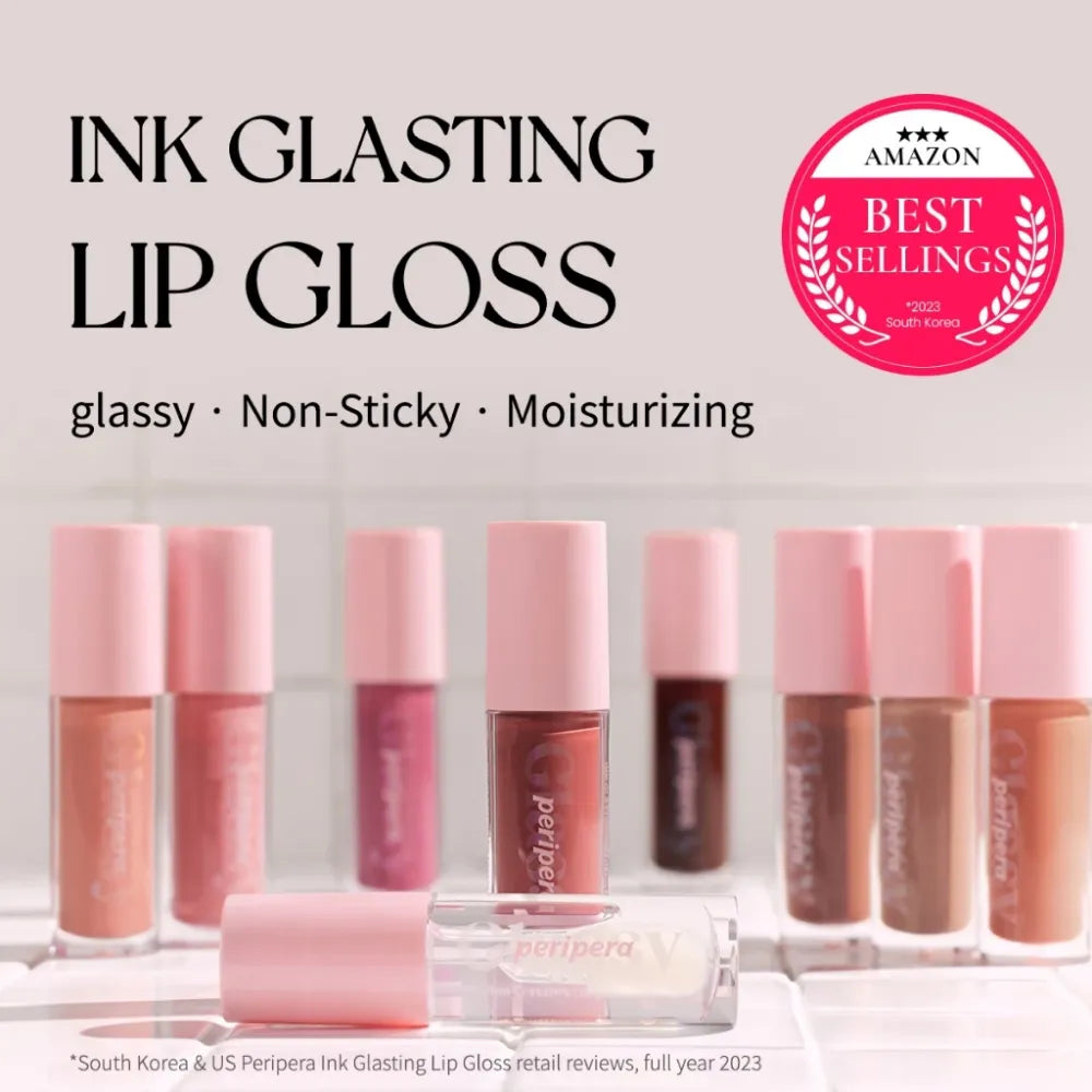 [PERIPERA] Ink Glasting Lip Gloss  13 colors / 4.5ml - SFOILER