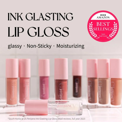 [PERIPERA] Ink Glasting Lip Gloss  13 colors / 4.5ml - SFOILER