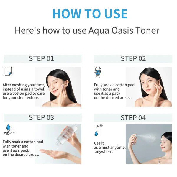 [S.NATURE] Aqua Oasis Toner  300ml - SFOILER