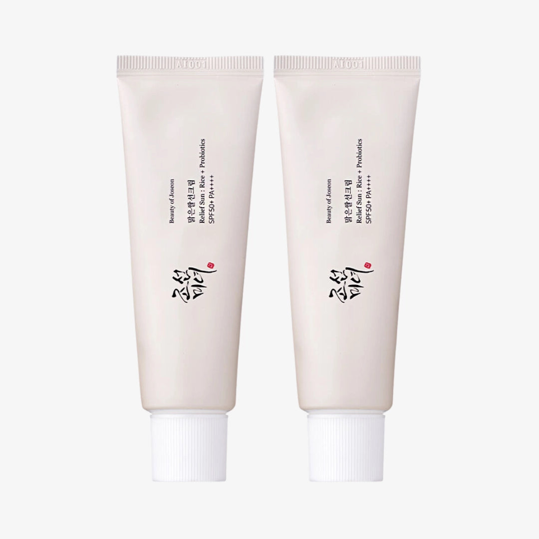 [BEAUTY OF JOSEON] Relief Sun: Rice + Probiotics SPF50+ PA++++ Twin Pack - 50ml x 2