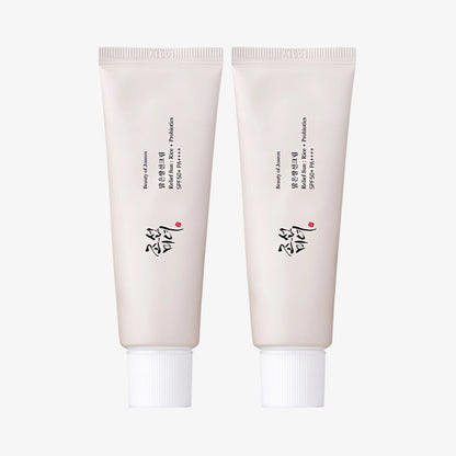 [BEAUTY OF JOSEON] Relief Sun: Rice + Probiotics SPF50+ PA++++ Twin Pack - 50ml x 2