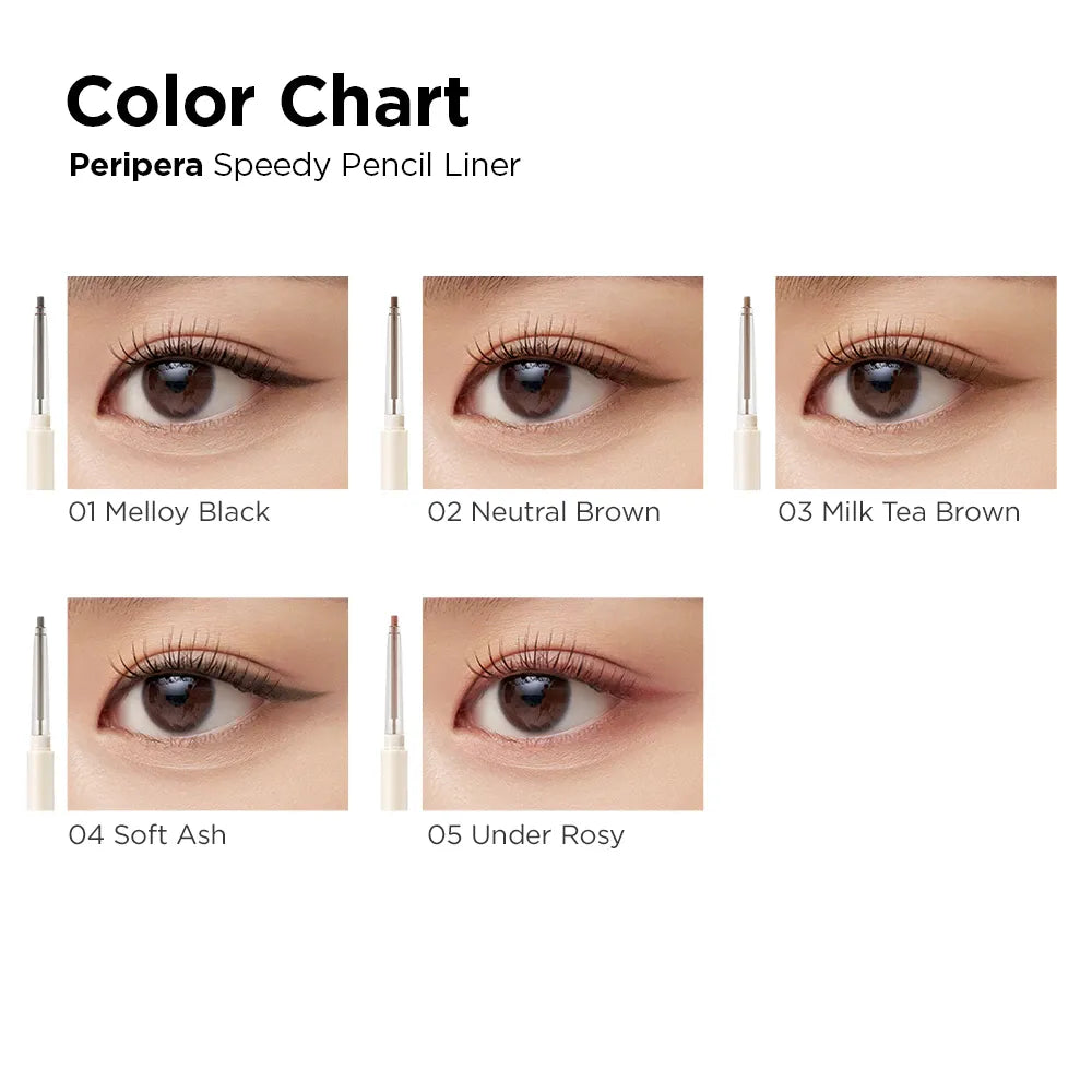 [PERIPERA] Speedy Pencil Liner  5 colors / 0.14g - SFOILER